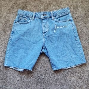 Jean shorts